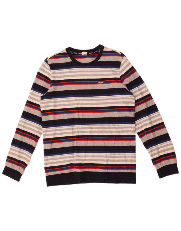 Pulover Levi's pentru bărbați, cu dungi mici, multicolore