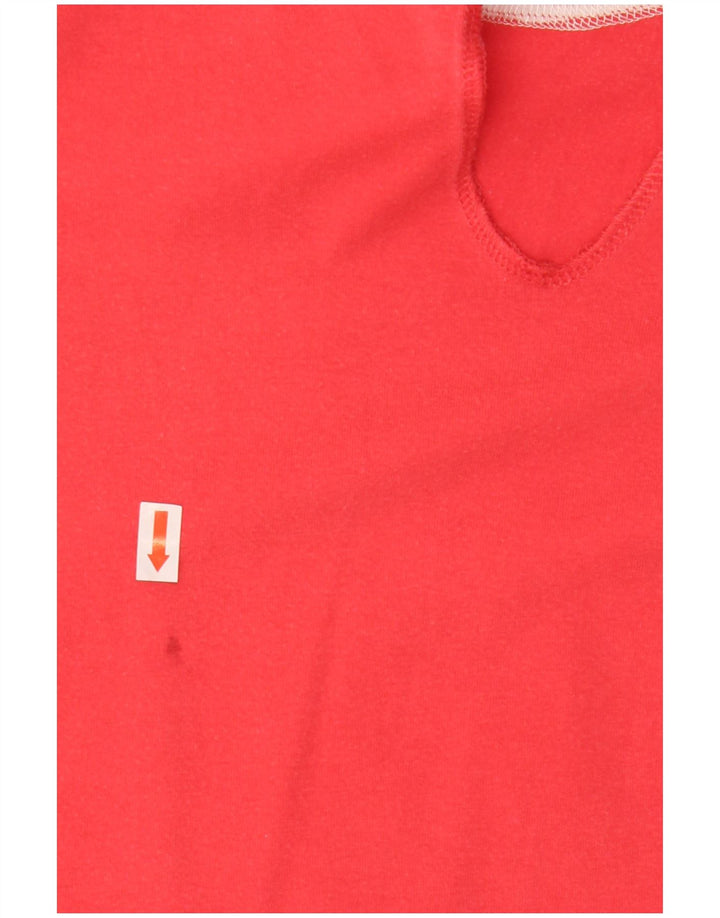 Top pentru femei PUMA cu mânecă lungă UK 12 Medium Red