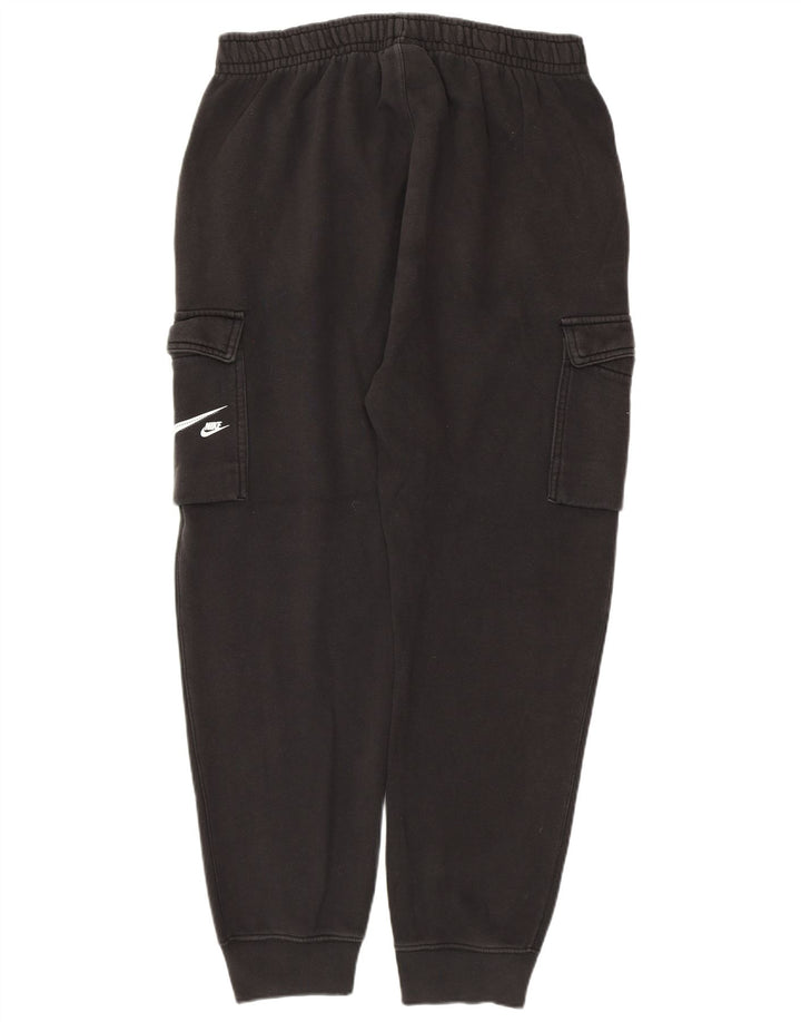 Pantaloni de trening cargo grafic NIKE pentru bărbați Pantaloni de jogging mari, negru, bumbac