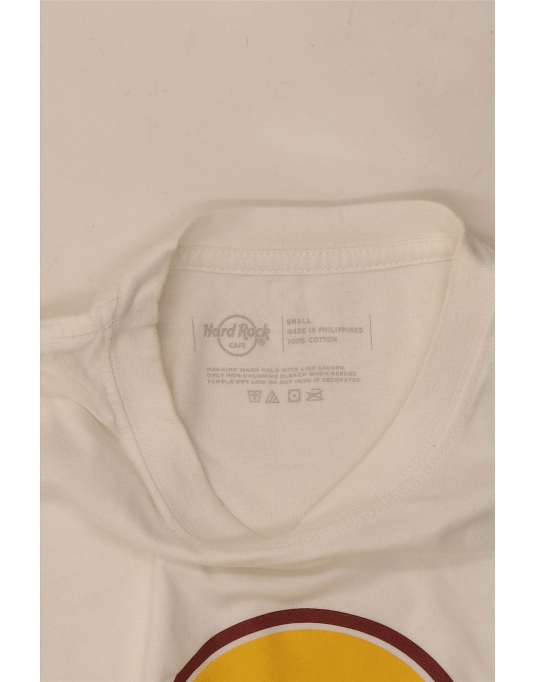 HARD ROCK CAFE Tricou grafic Phnom Penh pentru bărbați Top mic Bumbac alb