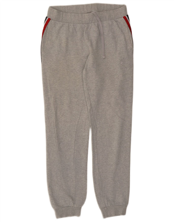 Pantaloni de trening grafic pentru bărbați Reebok Pantaloni de jogging Gri mediu Colorblock