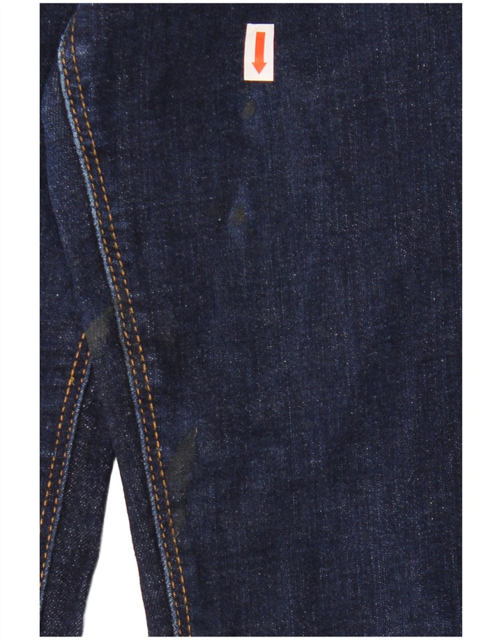 Blugi skinny pentru femei BENETTON W28 L30 poliester bleumarin