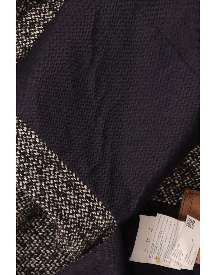 Palton pentru bărbați Hugo Boss UK 52 XL poliacrilic cu pături gri