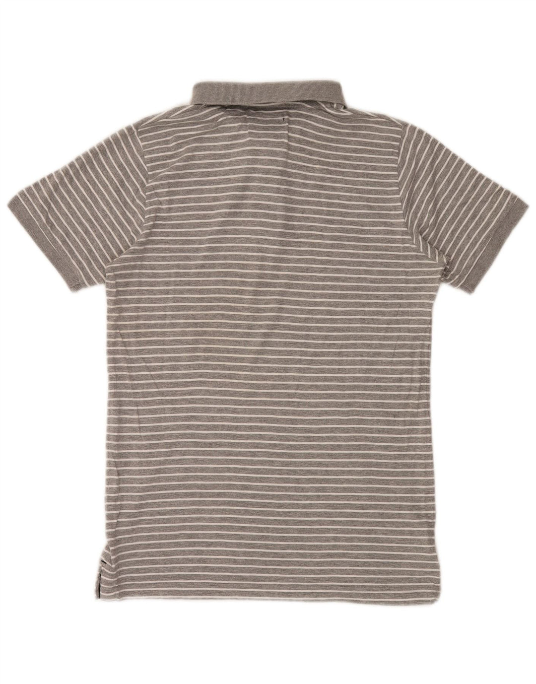 Tricou polo Woolrich pentru bărbați, bumbac cu dungi gri mici