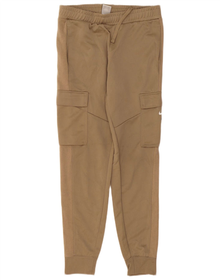 Pantaloni de trening Nike pentru bărbați Cargo Pantaloni de jogging Mici, bej, poliester