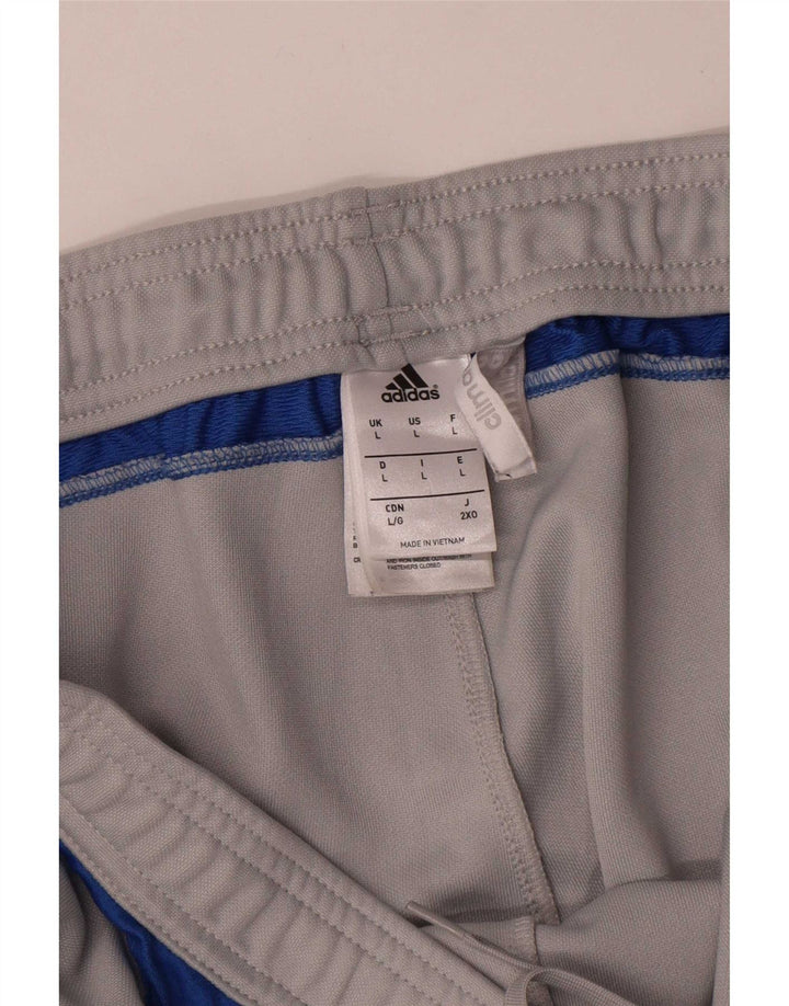 Pantaloni de trening Adidas Climacool pentru bărbați, mari, gri, poliester color bloc