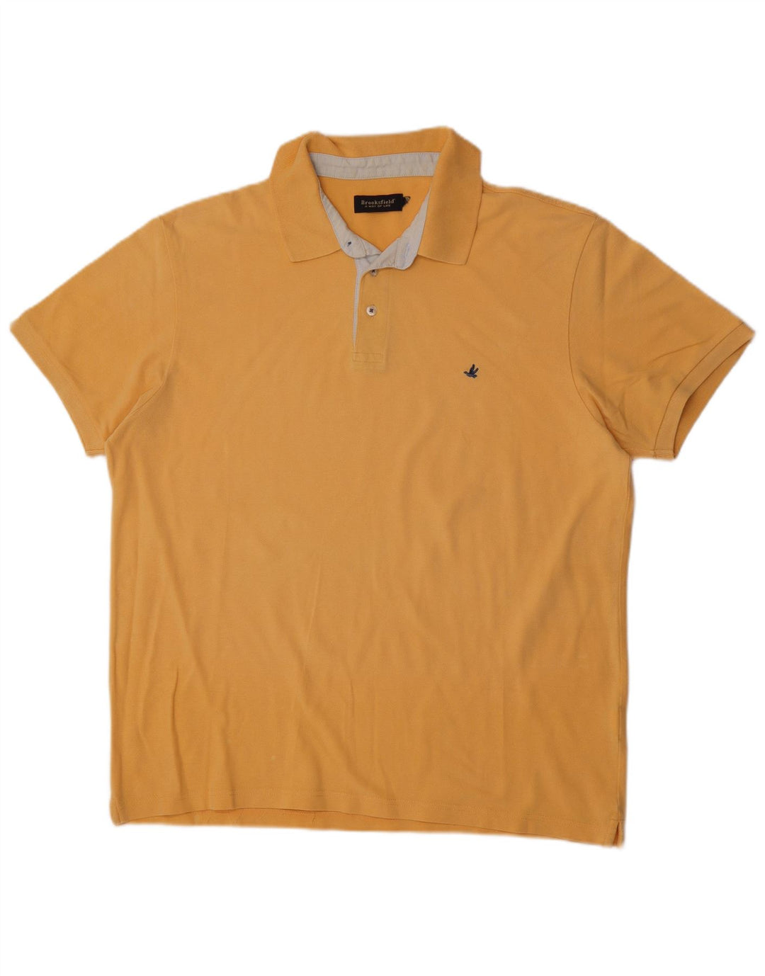 Tricou polo Brooksfield pentru bărbați XL Galben