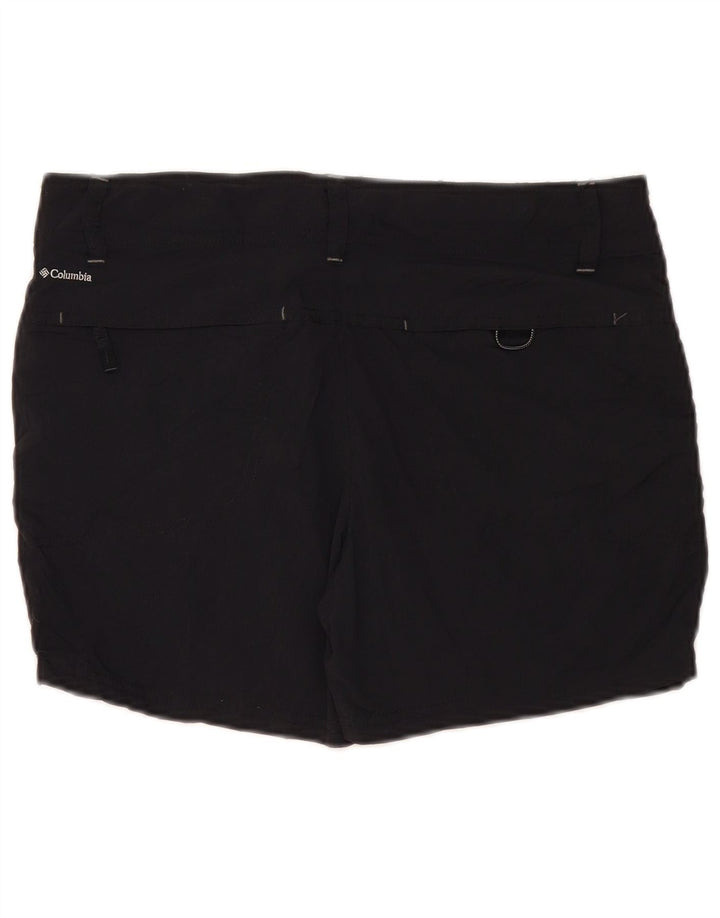 Pantaloni scurți cargo Columbia Omni-Shade pentru femei US 8 Medium W34 Nylon negru