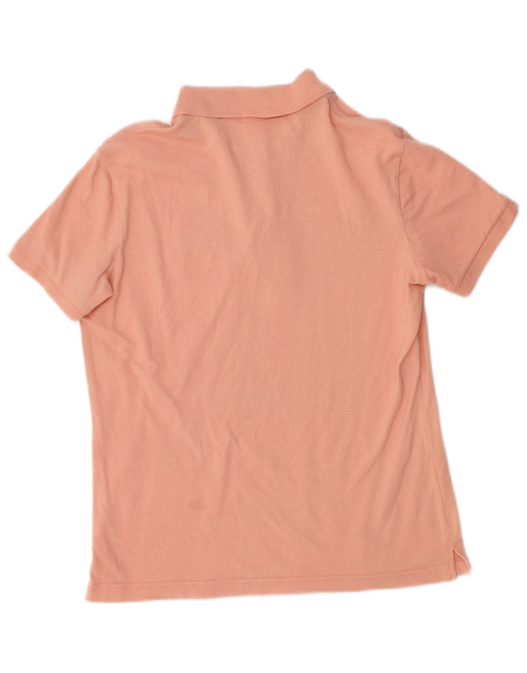Tricou polo Lacoste pentru femei UK 12, bumbac roz mediu