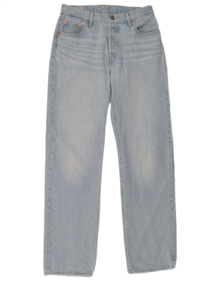 Blugi drepti pentru femei Levi's 501 W25 L32 Bumbac albastru