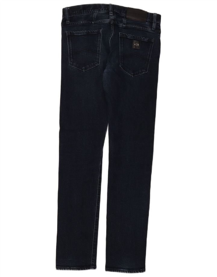 Blugi slim pentru bărbați Armani Exchange W28 L31 bleumarin