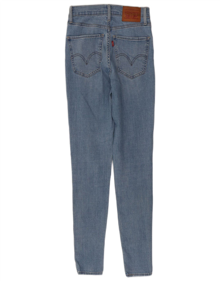 Blugi super skinny pentru damă LEVI'S Mile High W25 L30 bumbac albastru
