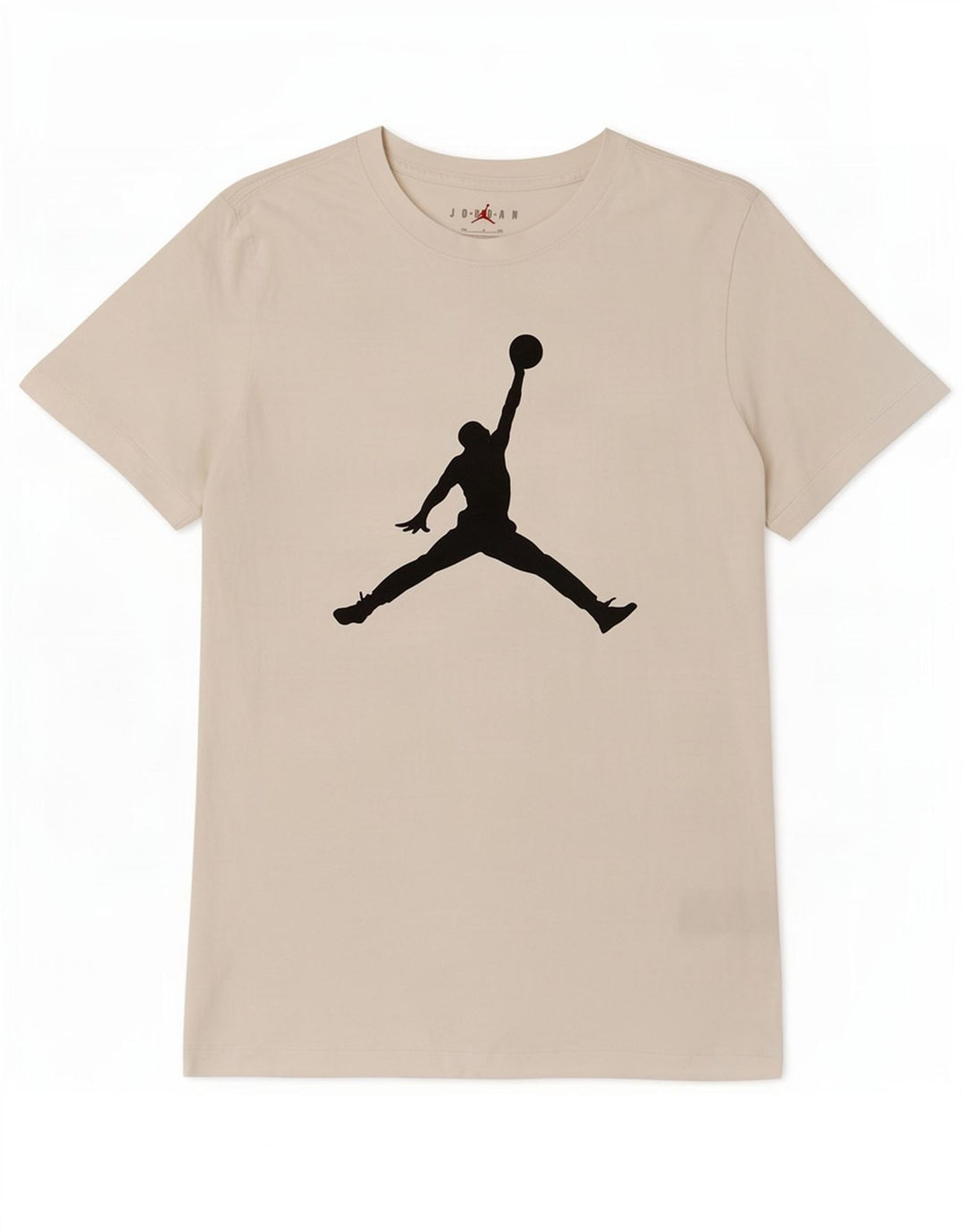 Tricou cu grafică obișnuită Jordan pentru bărbați Top mic, alb, bumbac