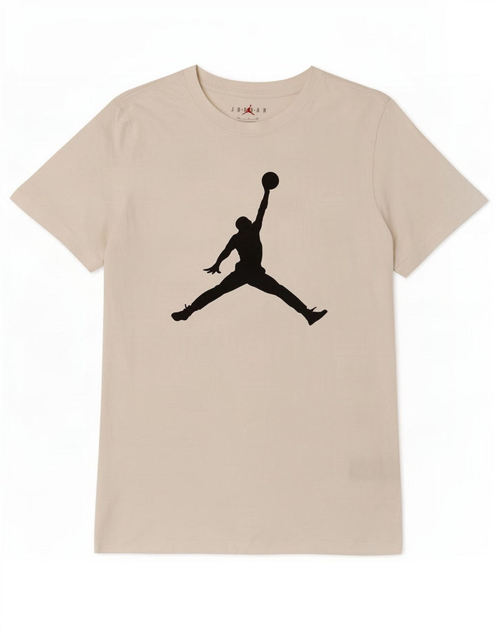 Tricou cu grafică obișnuită Jordan pentru bărbați Top mic, alb, bumbac
