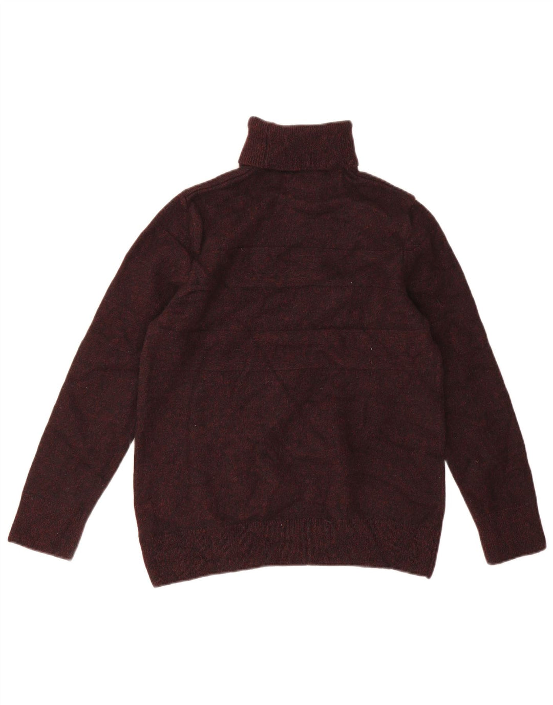 Pulover Barbour pentru femei cu gât rulat din lână maro mică UK 10