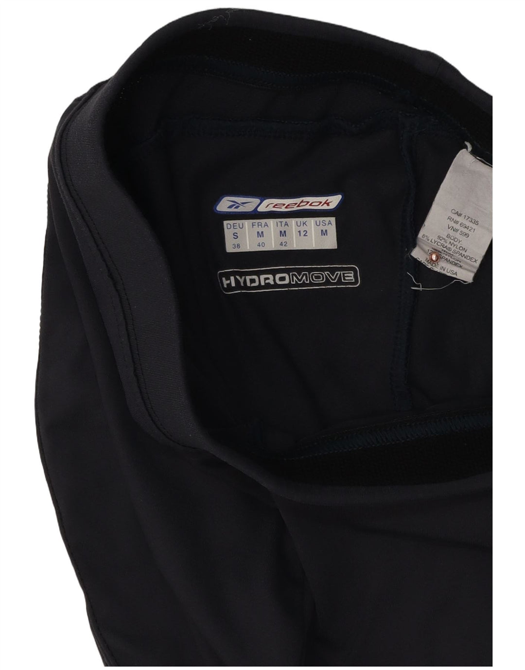 Pantaloni de trening Reebok pentru femei UK 12 Medium Navy Blue Marine