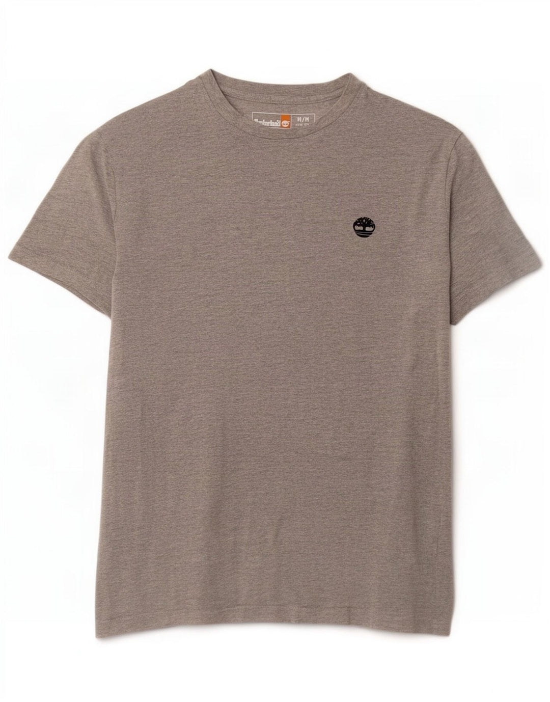 Tricou pentru bărbați Timberland Slim Fit Top din bumbac gri mediu