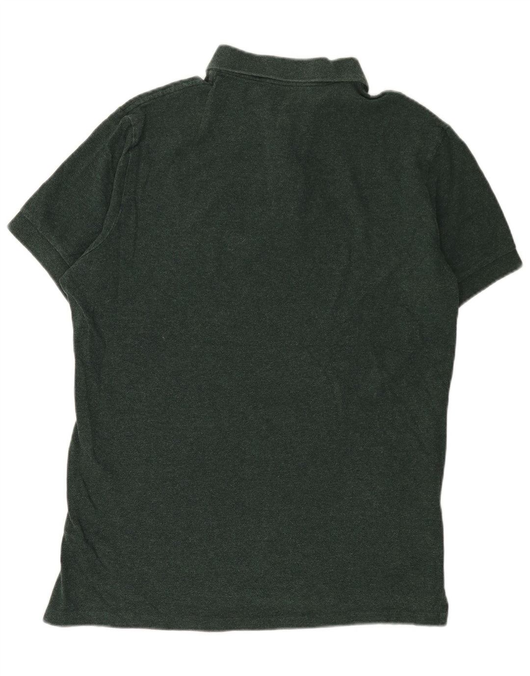 Cămașă polo Eddie Bauer pentru bărbați, bumbac verde mare