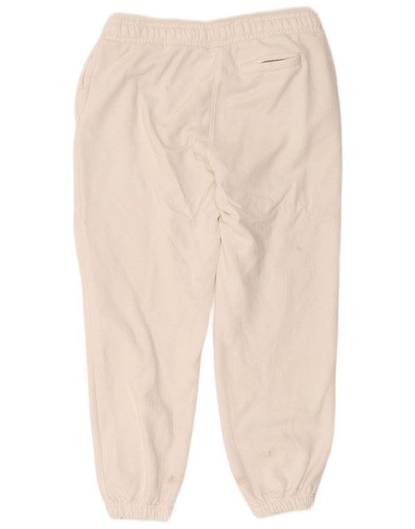 Jack Wills Pantaloni de trening pentru femei Joggeri UK 16 Bumbac alb mare