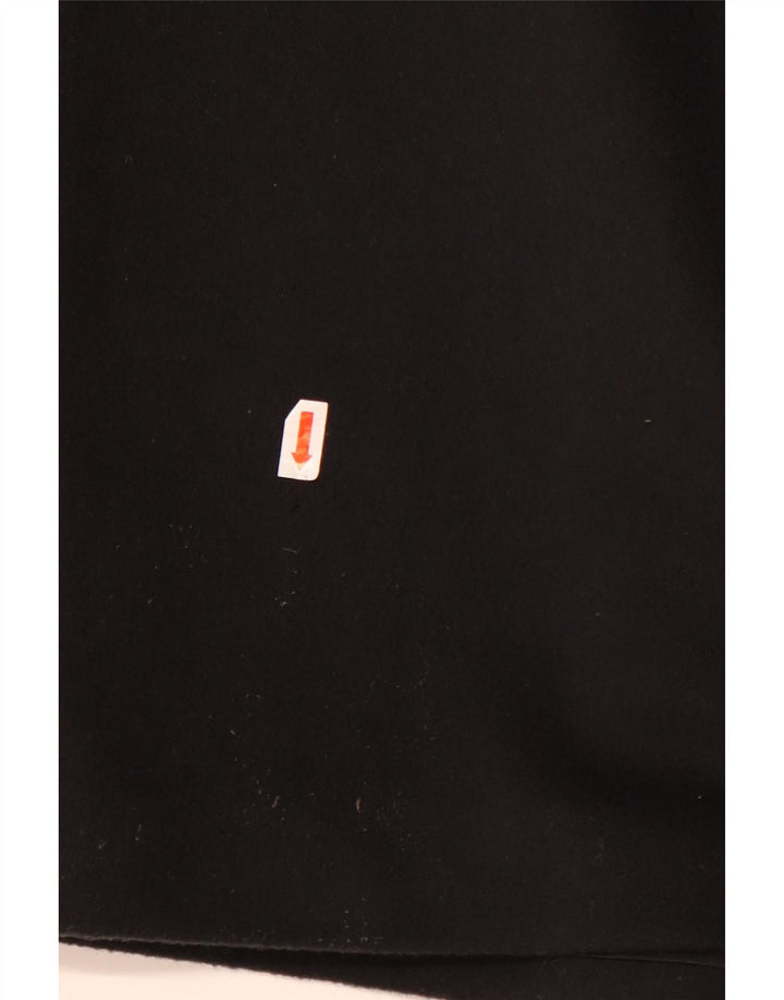 Palton pentru bărbați Bugatti UK 38 Lână neagră medie