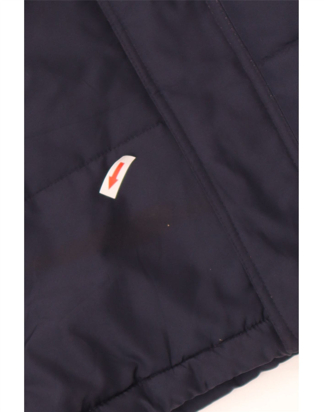 Jachetă căptușită cu glugă grafică Reebok pentru băieți 13-14 ani XL bleumarin poliester