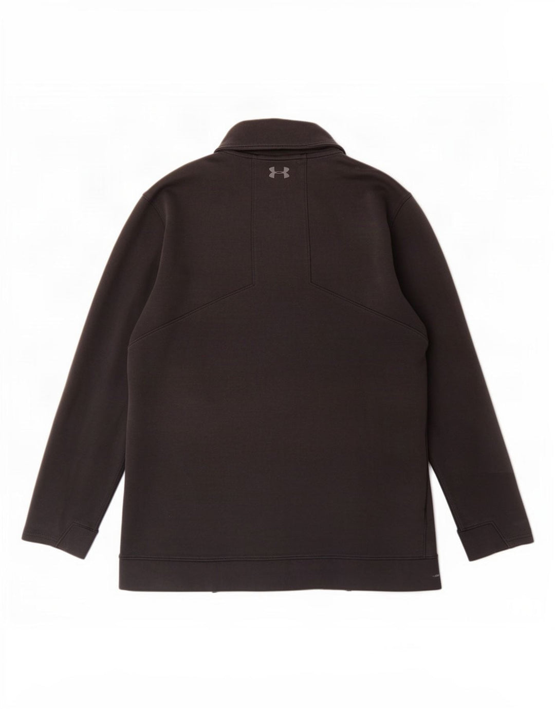 Top Trening Under Armour Cold Gear pentru bărbați, cu fermoar și gât, bumbac negru