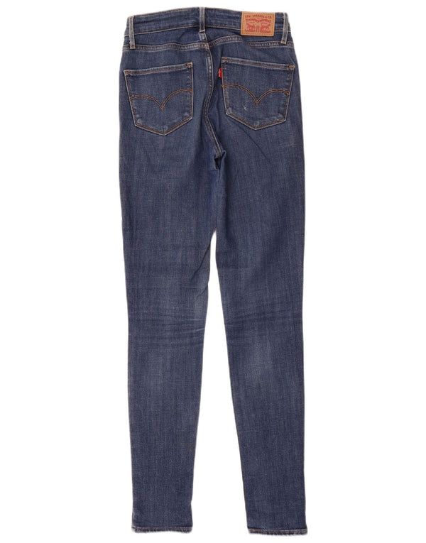 Blugi skinny cu talie mare 721 Levi's pentru femei L25 L31 Bumbac albastru