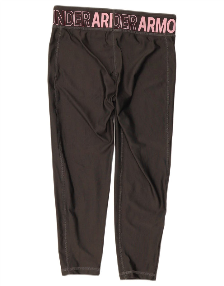 Leggings grafic pentru femei UNDER ARMOUR UK 8 Small Gri