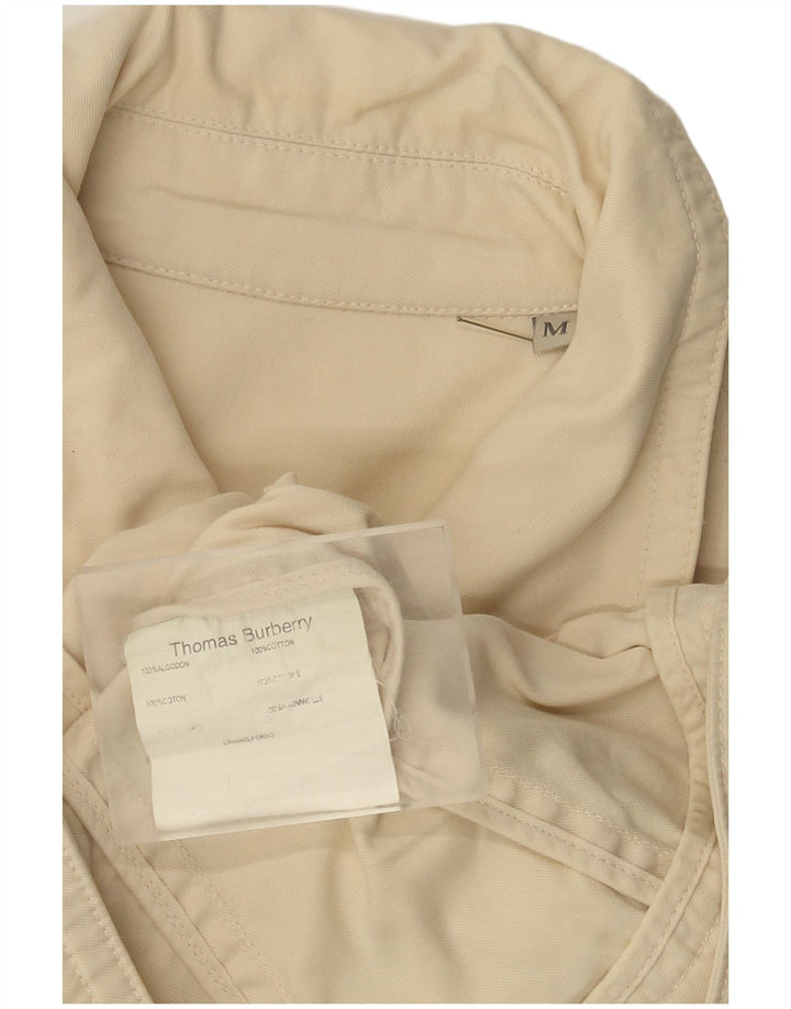 Bomber pentru femei Burberry UK 14 Medium Beige Bumbac