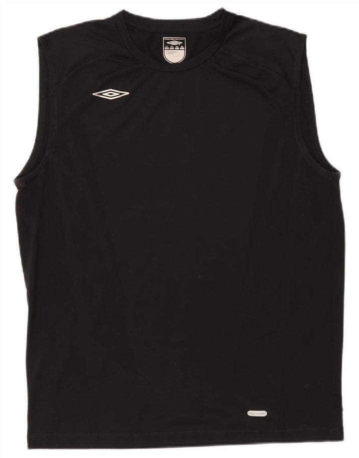 Vestă pentru bărbați Umbro 2XL poliester negru