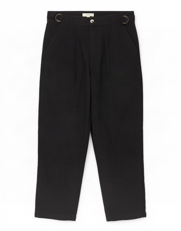 Pantaloni chino pentru femei Marks & Spencer pegged UK 14 Large W32 L27 Black