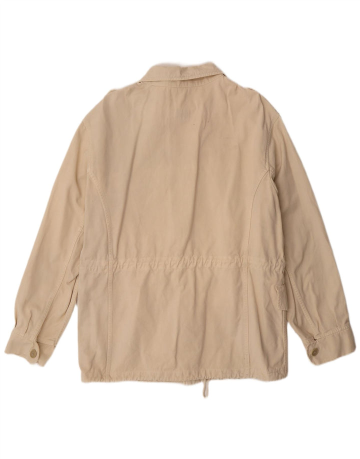 Jachetă militară pentru bărbați VINTAGE UK 36, bumbac, bej mic