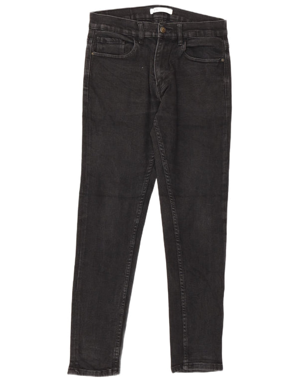 Blugi slim pentru bărbați Zara EU 42 Large W32 L30 Gri