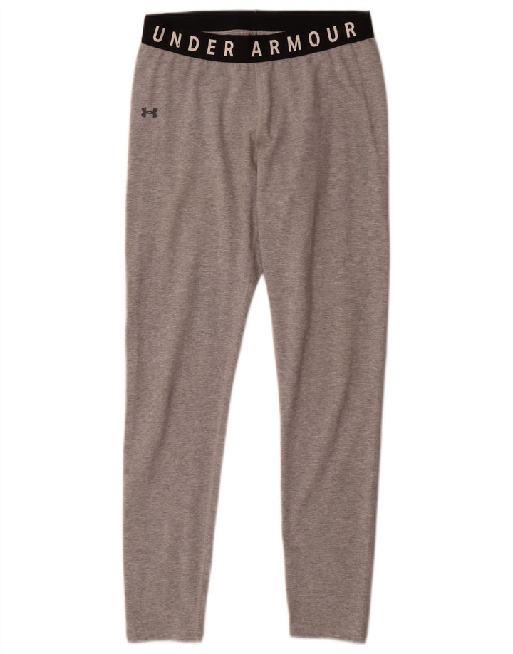 Leggings grafici pentru femei Under Armour UK 14 Medium Grey Flecked