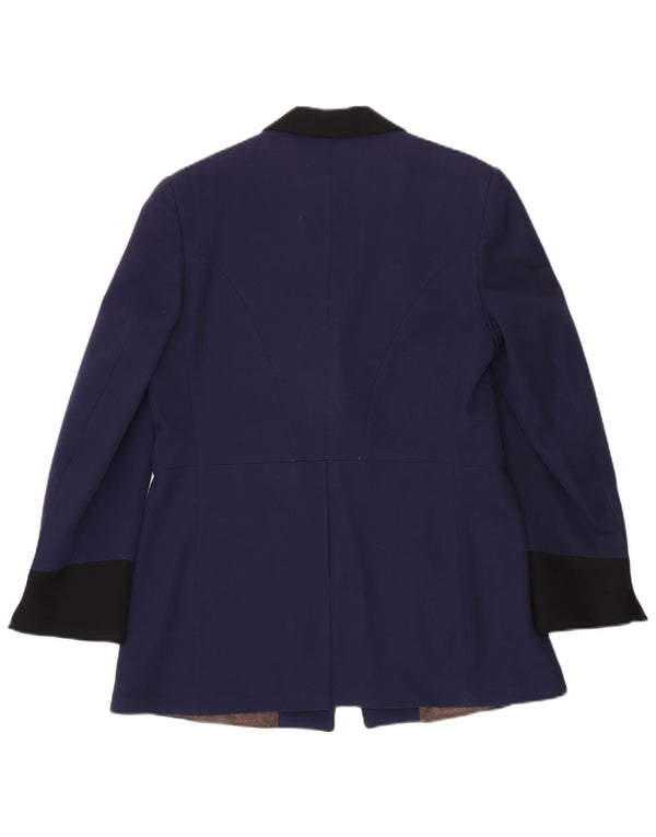 Jachetă vintage pentru bărbați UK 38 Medium Bleumarin Colorblock