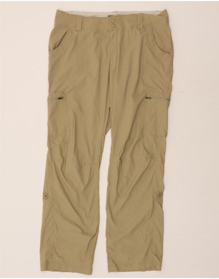 Pantaloni cargo drepti pentru femei L.L.Bean L34 L30 Nailon kaki