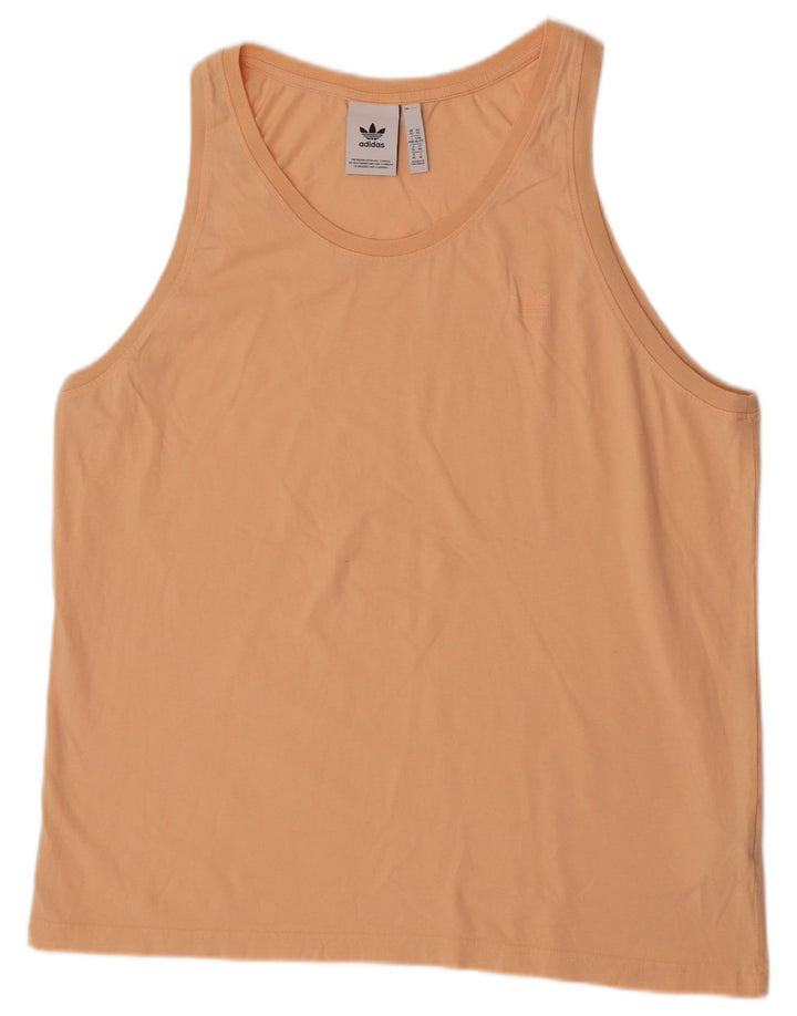 Vestă pentru bărbați Adidas XL, bumbac portocaliu