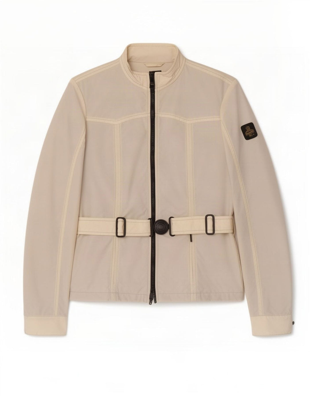 Jachetă de ploaie pentru femei Refrigiwear UK 10, nailon, alb, mic