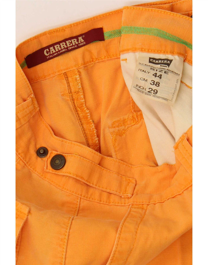 Pantaloni scurti cargo pentru bărbați Carrera W29 Bumbac portocaliu mic