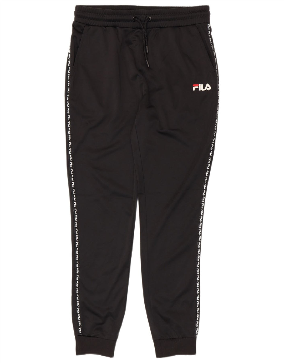 Pantaloni de trening cu grafică Fila pentru bărbați Pantaloni de jogging Mici Poliester cu dungi negre