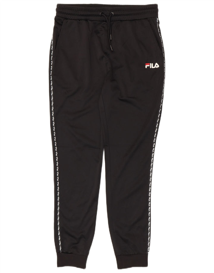 Pantaloni de trening cu grafică Fila pentru bărbați Pantaloni de jogging Mici Poliester cu dungi negre