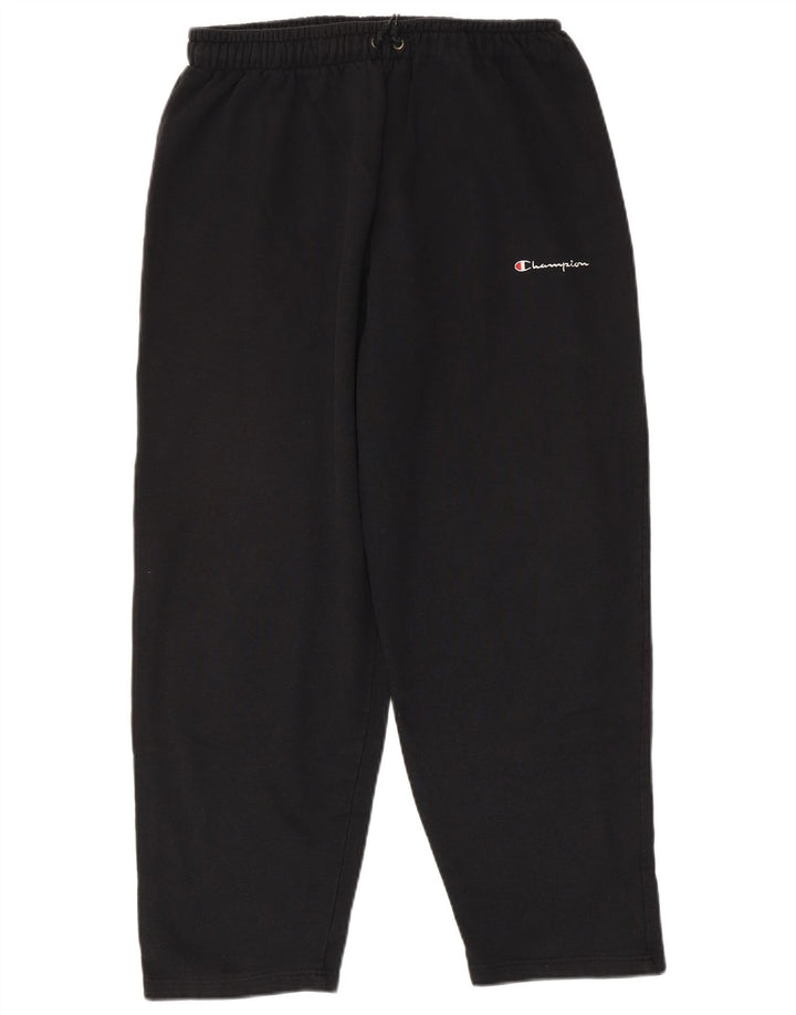 Pantaloni de trening pentru bărbați CHAMPION, mari, negru, bumbac