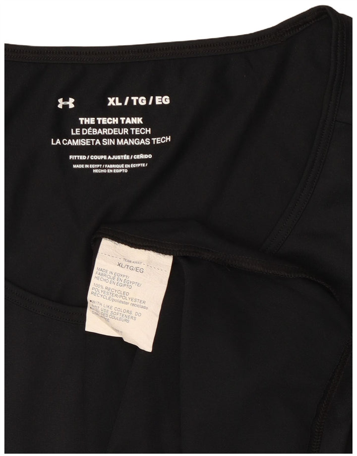 Vest Top pentru bărbați Under Armour XL, poliester negru