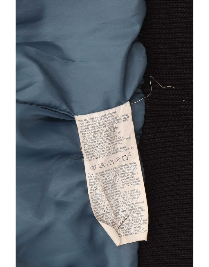 Jachetă bomber căptușită pentru femei Levi's UK 16, mare, negru, poliester