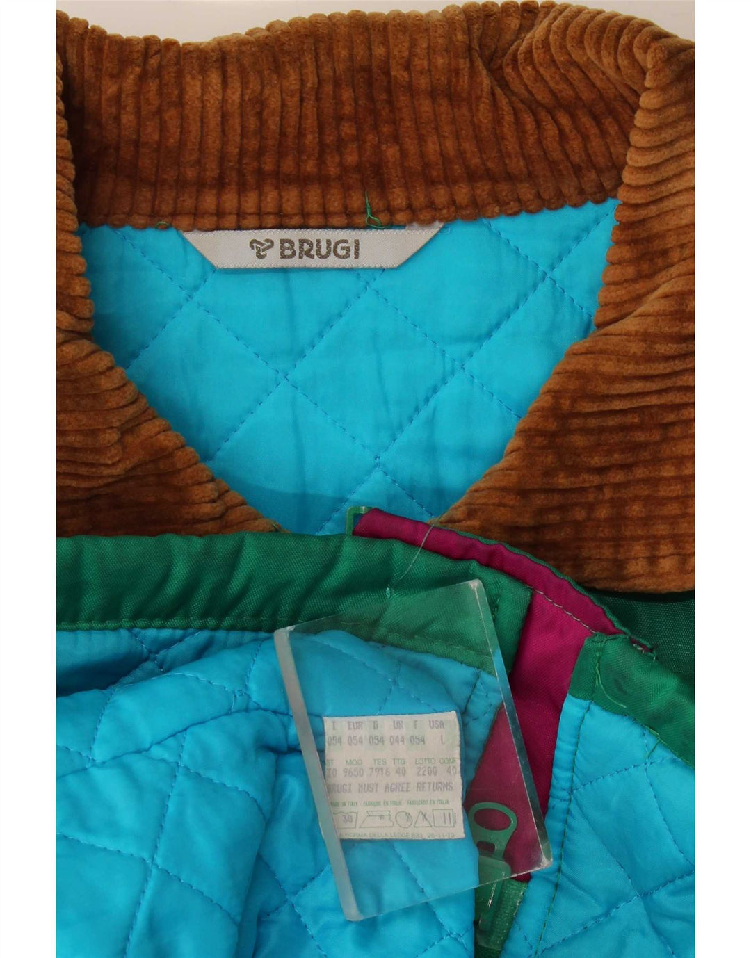 Jachetă de vânt pentru bărbați Brugi UK 44 2XL Poliester verde
