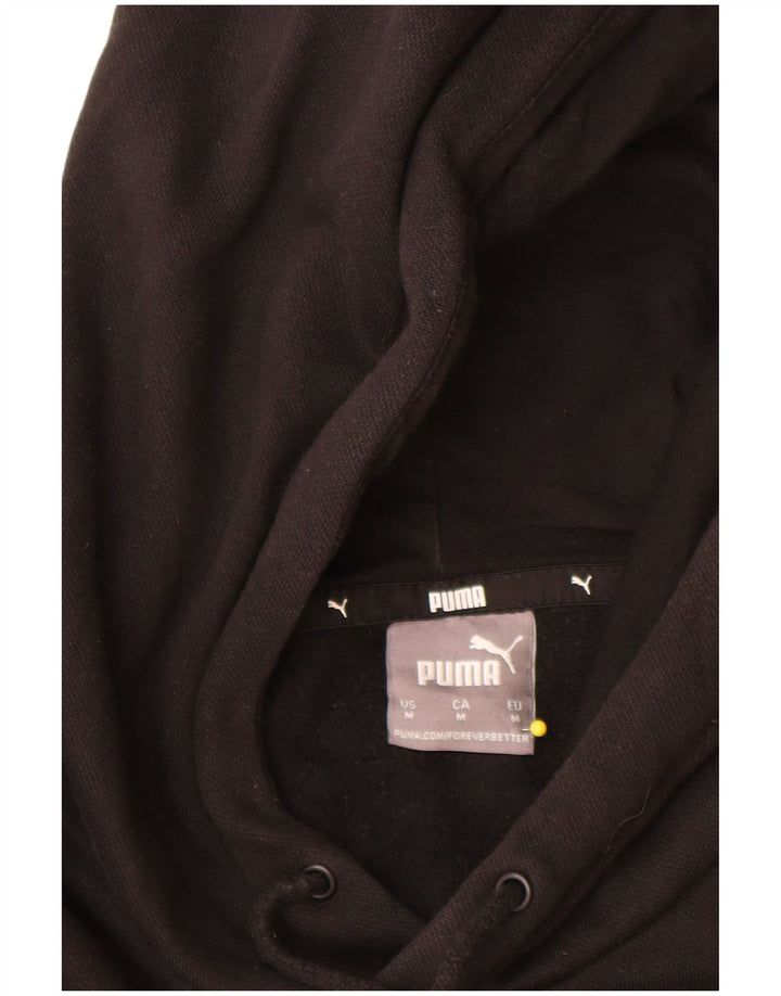 Pulover pentru bărbați Puma Graphic Hoodie, bumbac mediu negru