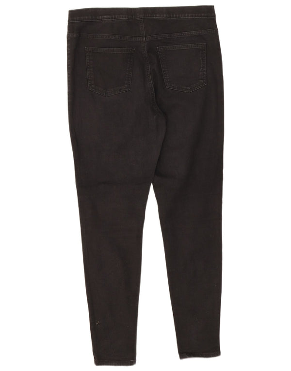 Blugi skinny pentru femei cu talie înaltă Marks & Spencer UK 14 Large W31 L27 Black