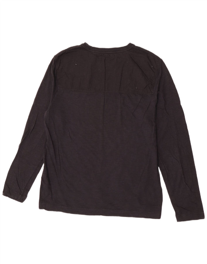 Calvin Klein Top pentru bărbați cu mânecă lungă, mare, negru, bumbac