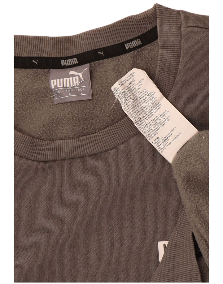 Hanorac pentru bărbați Puma Jumper mare, gri, bumbac