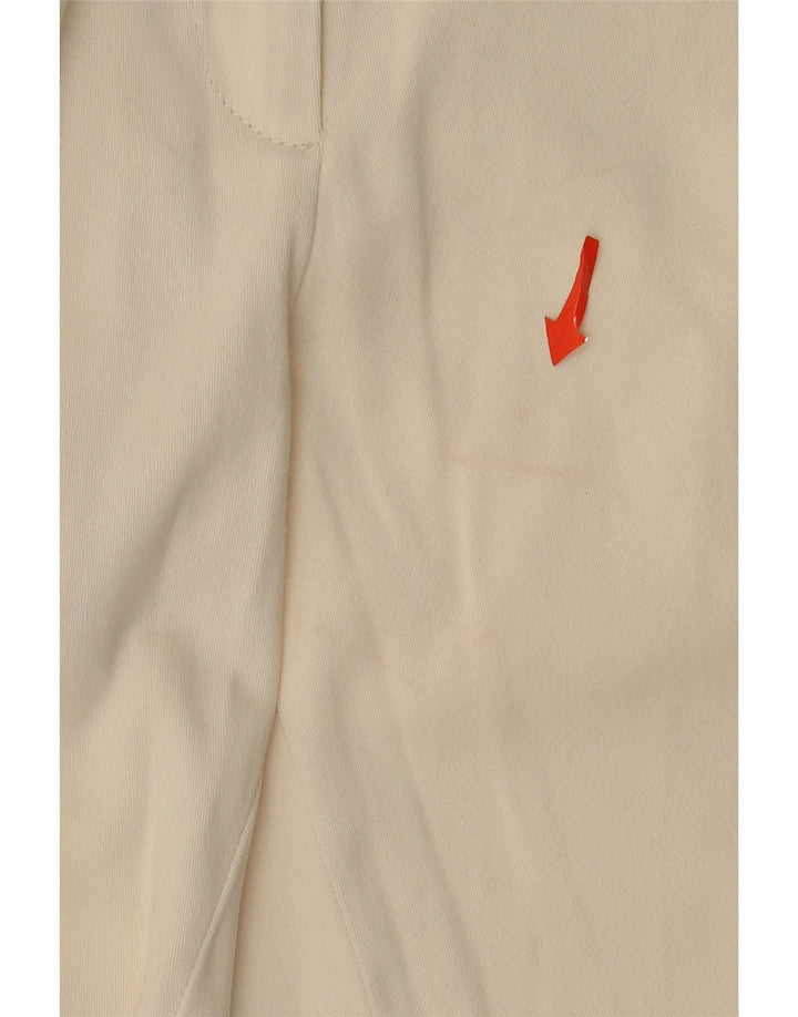 Massimo Dutti Pantaloni tăiați pentru femei EU 42 Large W30 L25 Alb